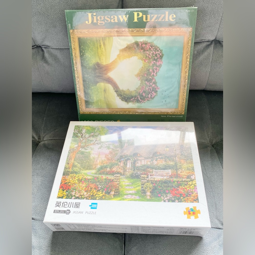 Bundle of Two 1000 piece puzzles